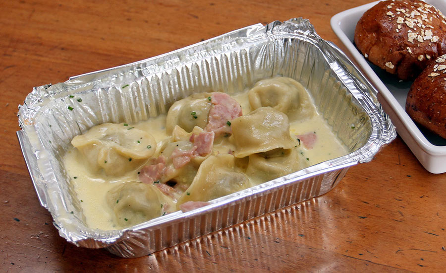 Tortelloni panna e prosciutto