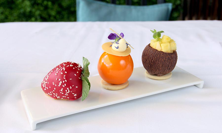 Postres de La Boutique - Senso - Mandarin Oriental Santiago