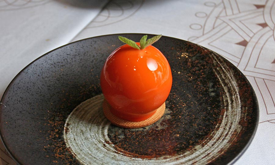 Esfera de Yuzu - Matsuri - Mandarin Oriental Santiago