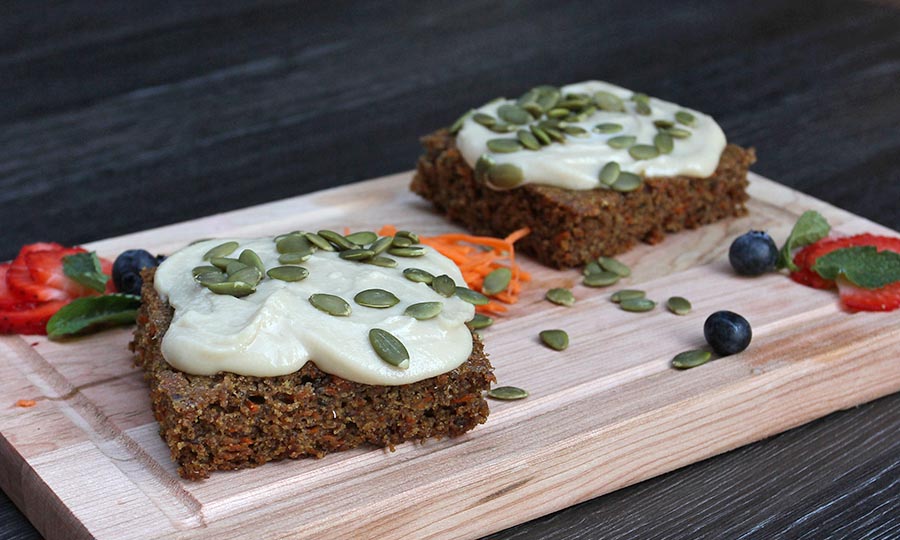 Postre Carrot cake - VGN Vegan Sushi (Cantagallo)