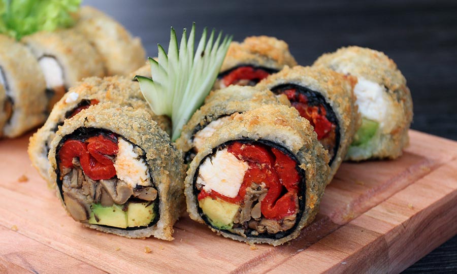 El Activista, un sabroso roll vegano - VGN Vegan Sushi (Cantagallo)