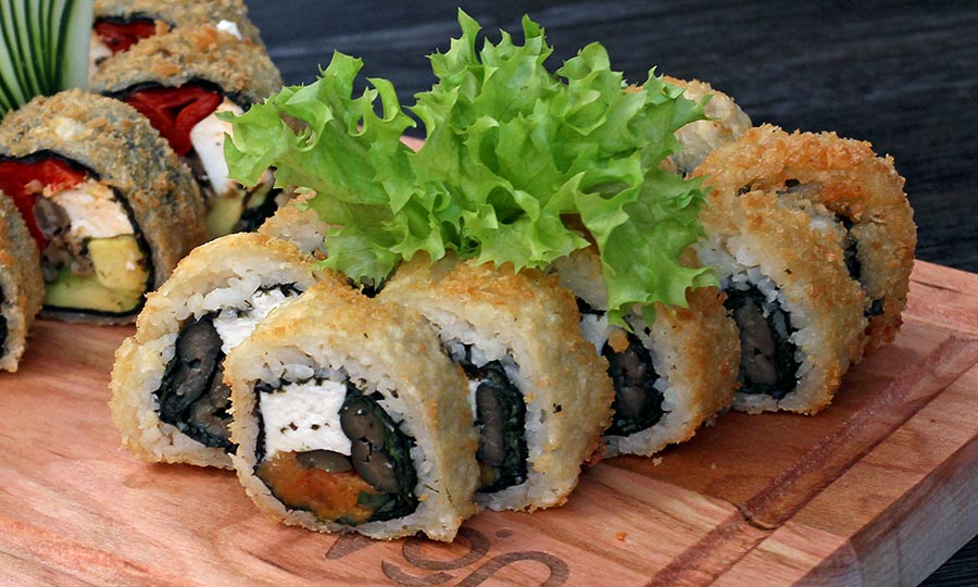 Roll vegano el Reciclador - VGN Vegan Sushi (Cantagallo)