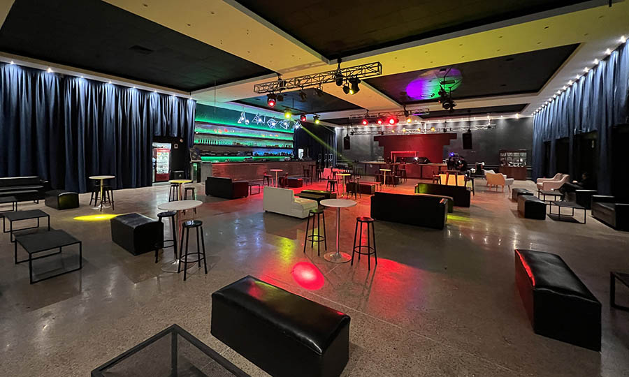 Discotec y gran saln del Club Kunda