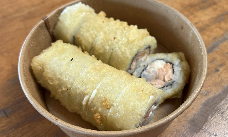 El tempura roll - Tobu Sushi Las Condes