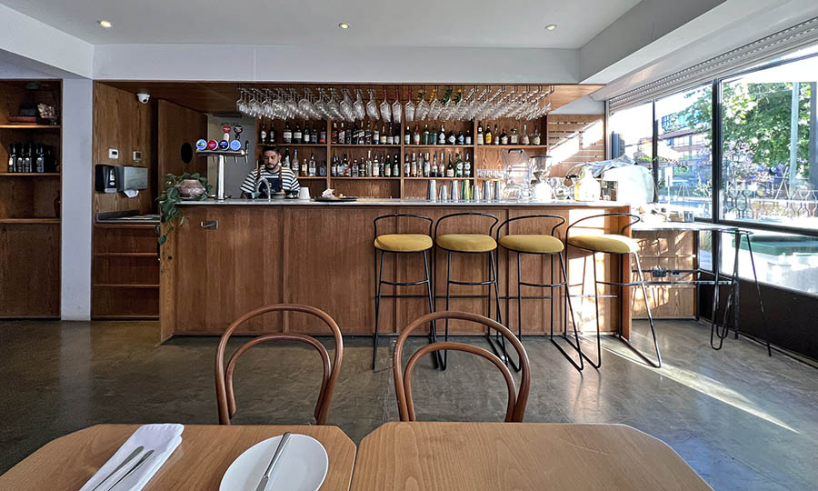 La barra de La Mesa Restaurant