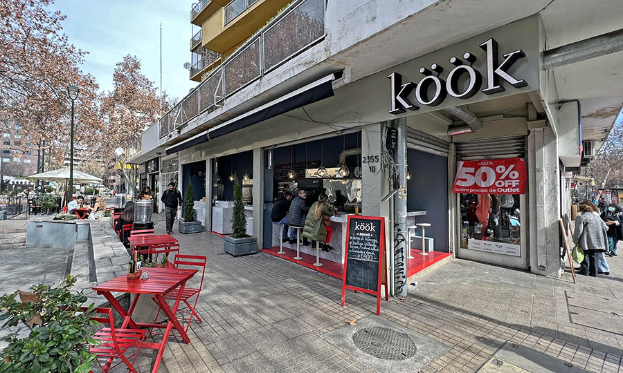 Fotos del nuevo restaurante Kook en Providencia