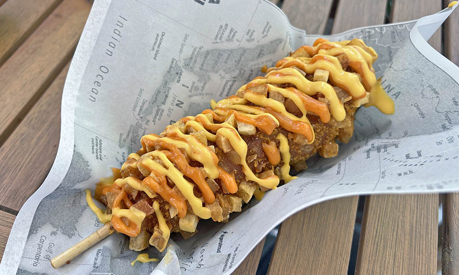 Potato Korean Hotdog - Tachi Asian Street Food