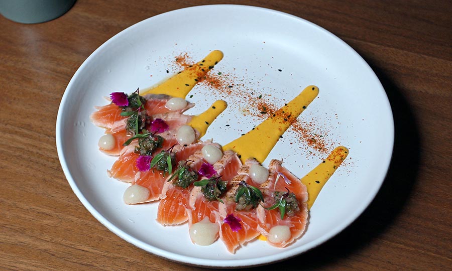 Tiradito Salmn Tataki