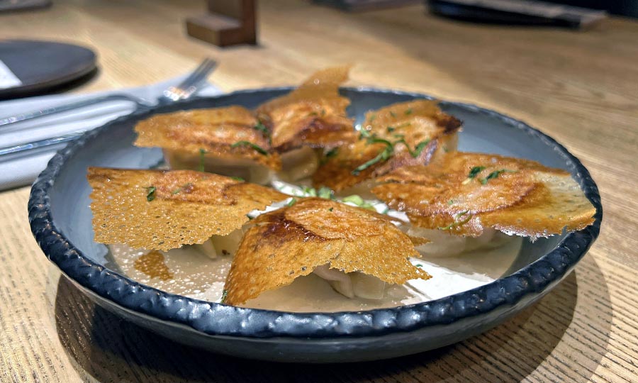 Gyozas de Cerdo en tema y variacin 