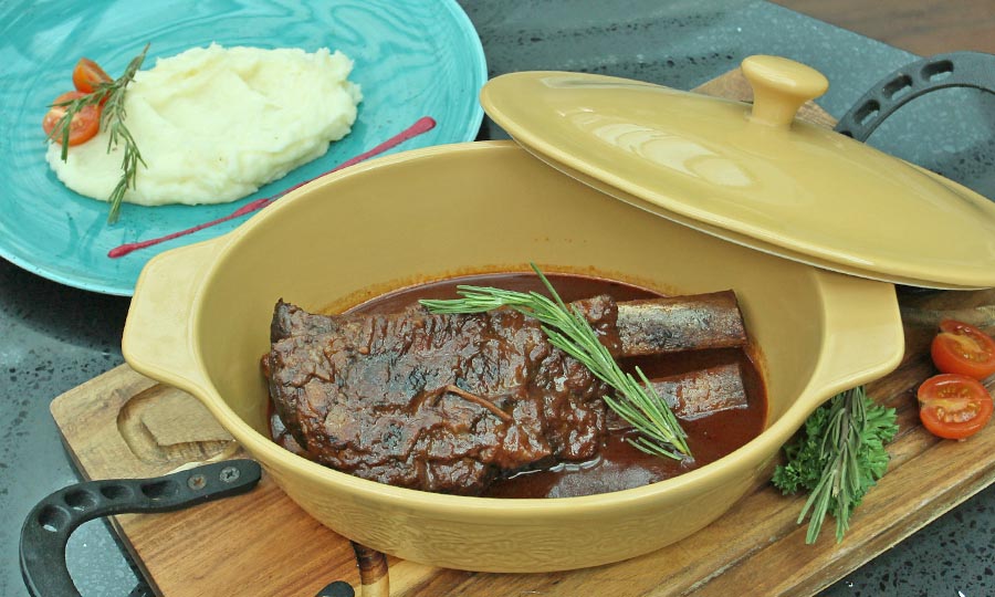 Asado de tira americano angus