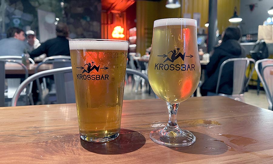 Sólo un par de ejemplos de las cervezas de Kross