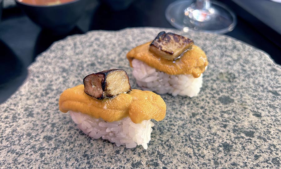 Nigiri Uni Foie Gras