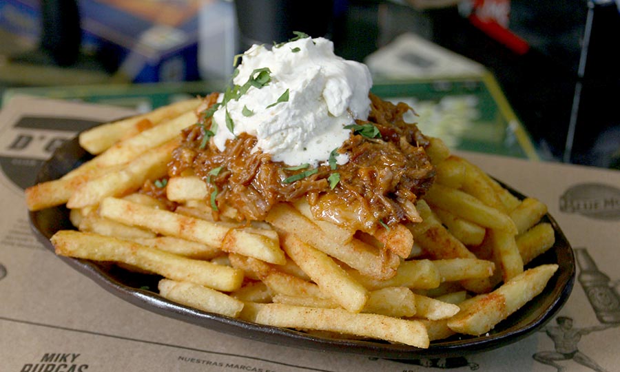 Pullpork Fries