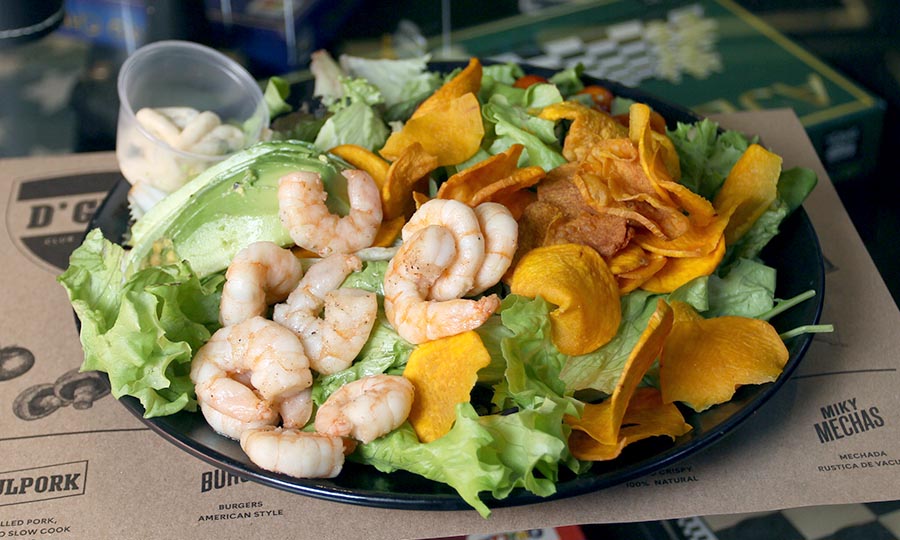 Ensalada camarn palta - D Gang Restaurante