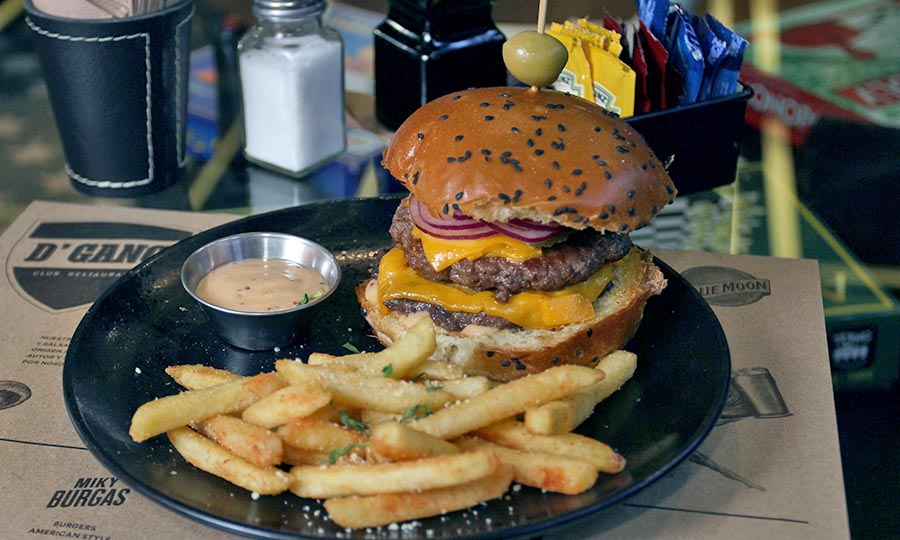 Hamburguesa Double Cheese