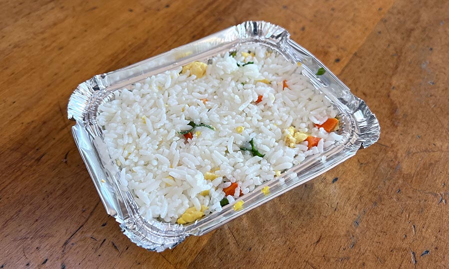 Tpico Arroz Chaufn de comida china - Saln Asia La Reina (ex  Yang Tes)