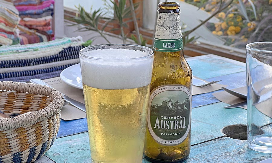 Cerveza Austral - Yoko Sea Food La Serena