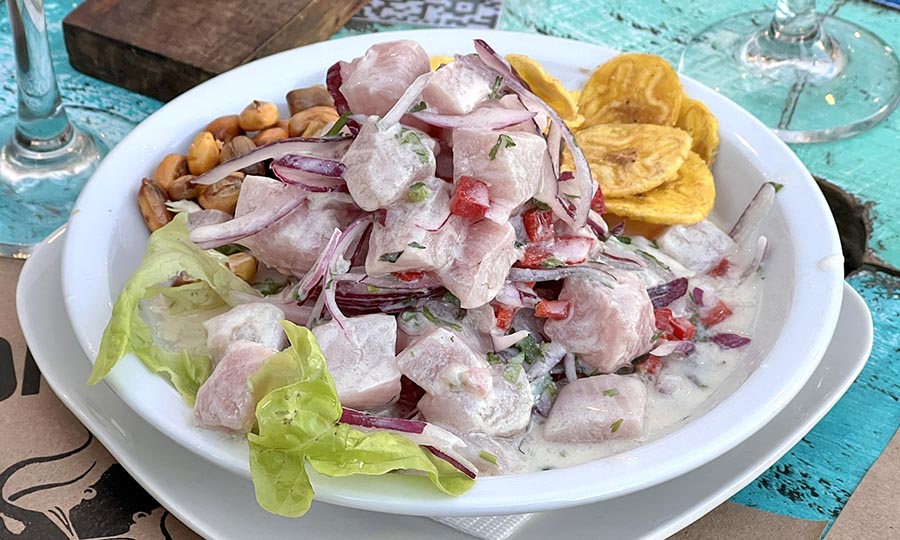 Tremendo Ceviche peruano - Yoko Sea Food La Serena