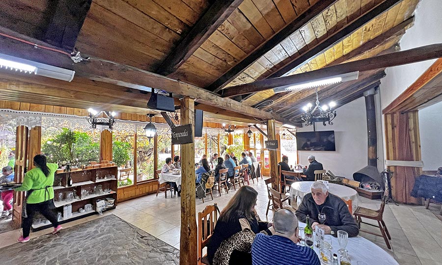 Saln interior principal en La Bodeguita de Muoz 