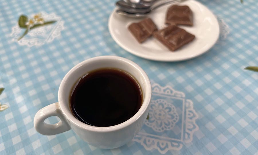 El café del menú - Chancha Javalí