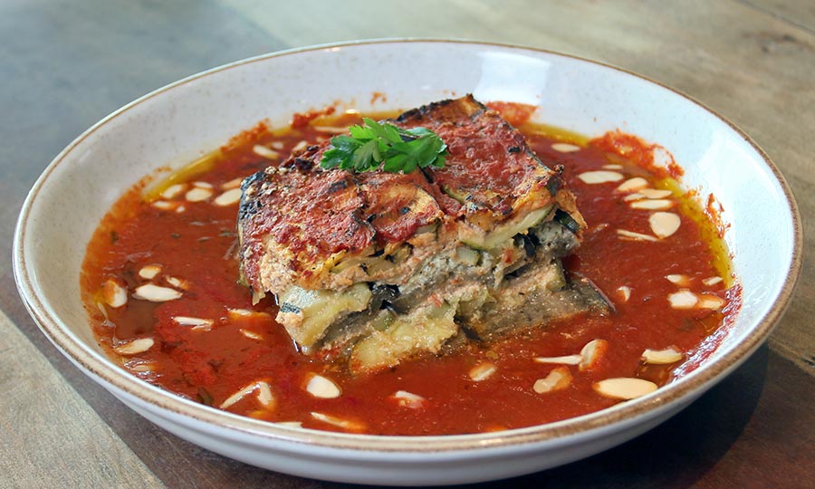Lazaña de vegetales