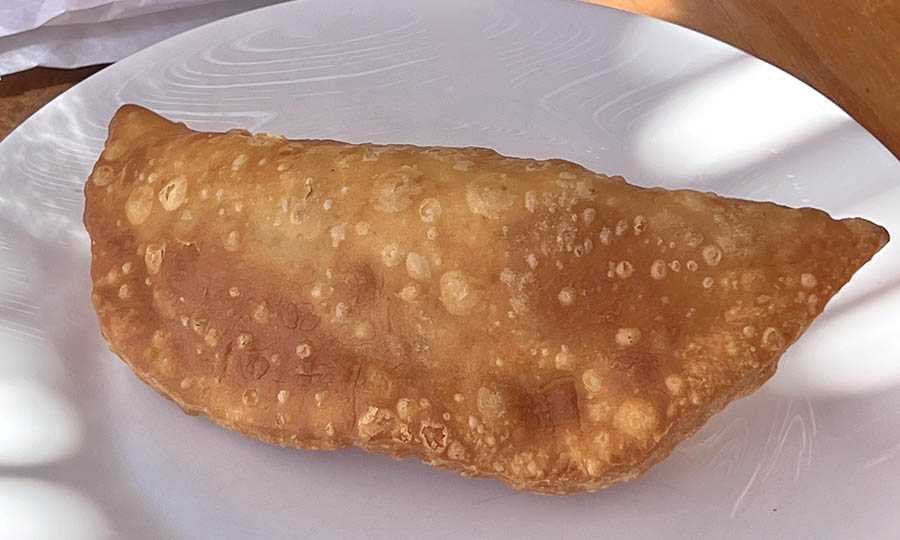 Empanada frita de queso - Hacienda Miraflores Elqui