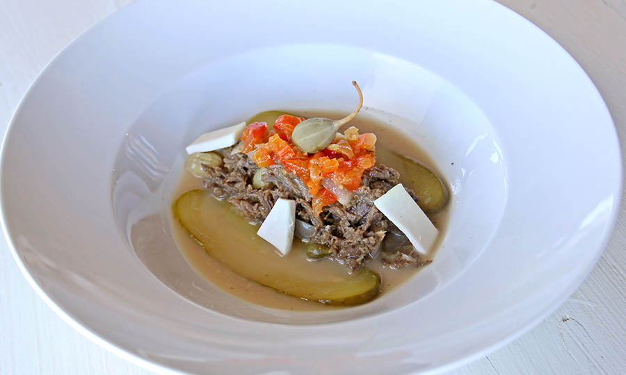 Salpicón de charqui