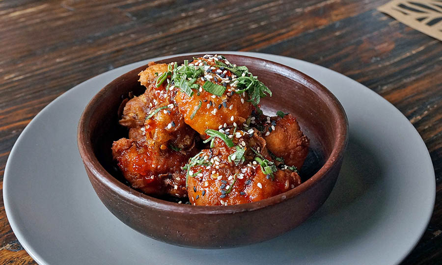 Fristo de coliflos estilo chicken wings