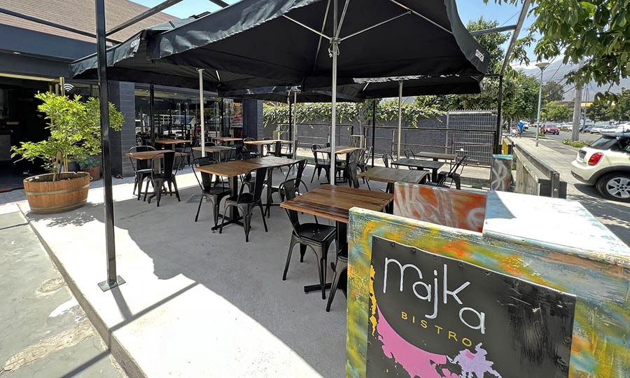 La terraza de Majka Bistro