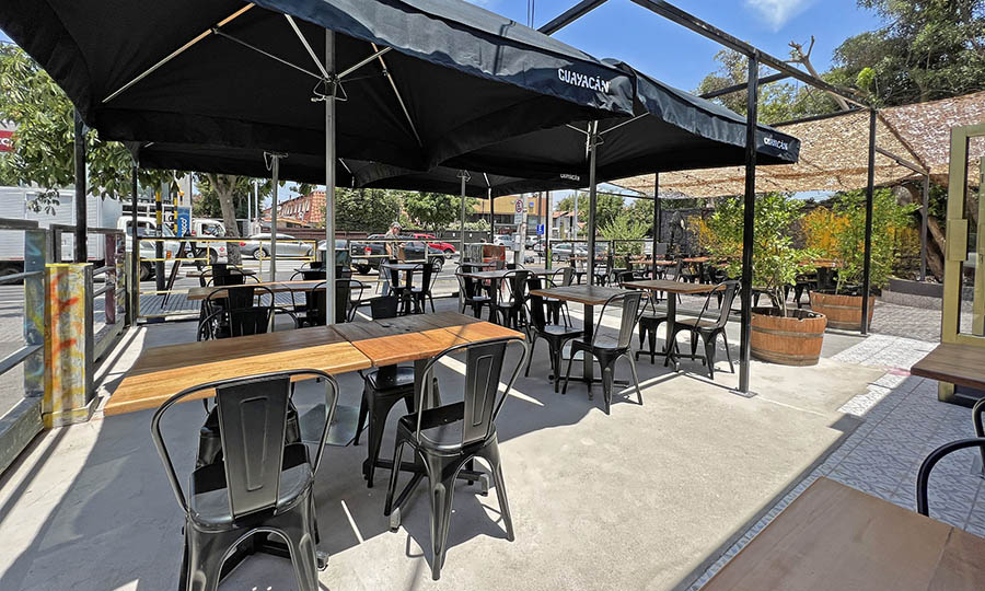 La terraza de Majka Bistro - Majka Bistro