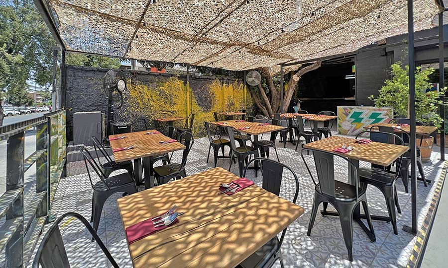 La terraza de Majka Bistro - Majka Bistro