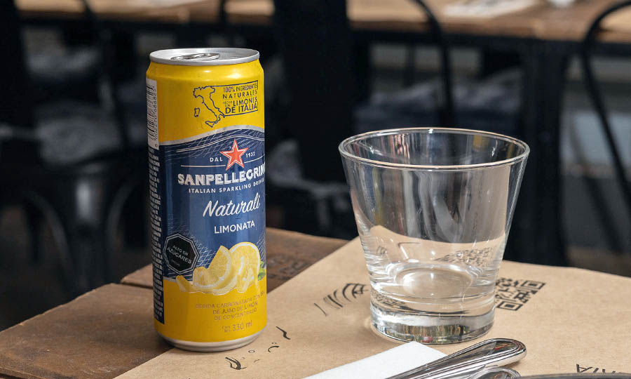 Bebidas Sanpellegrino en carta - Zero Zero