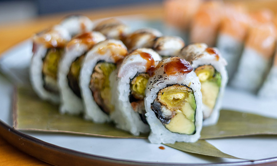 Maki roll Unagui de anguila