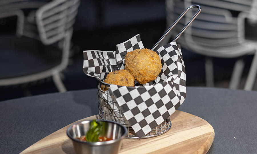 Arancini de champiñones