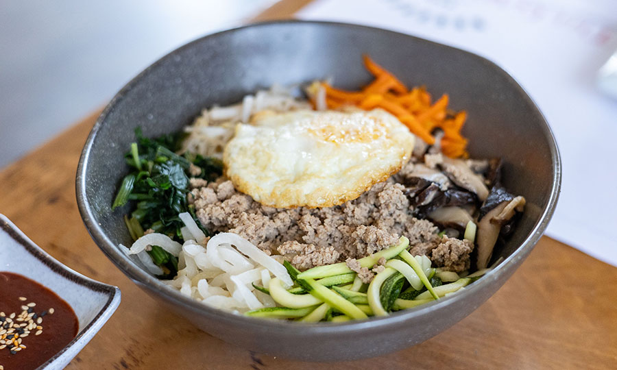 Bibimbap coreano