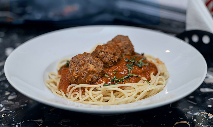 Spaghetti meatballs