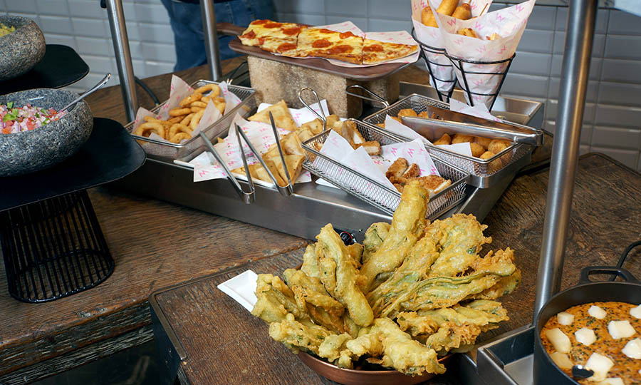 Tempura, frituras y snacks que adoran nios y grandes