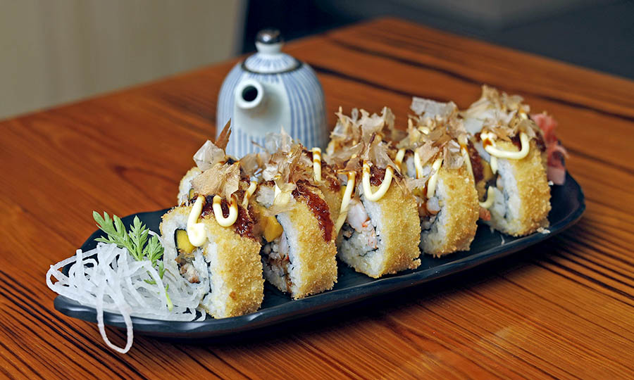 Roll dragon de oro - Oishi