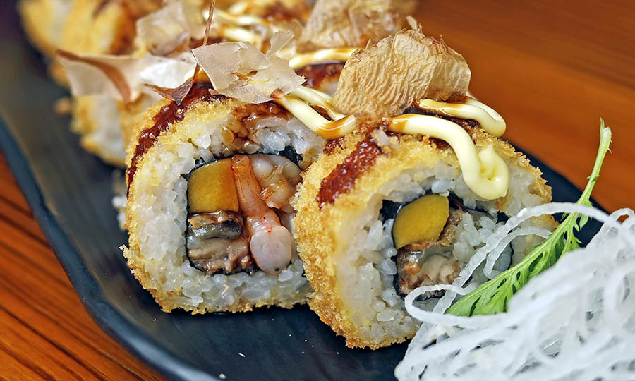 Roll dragon de oro - Oishi