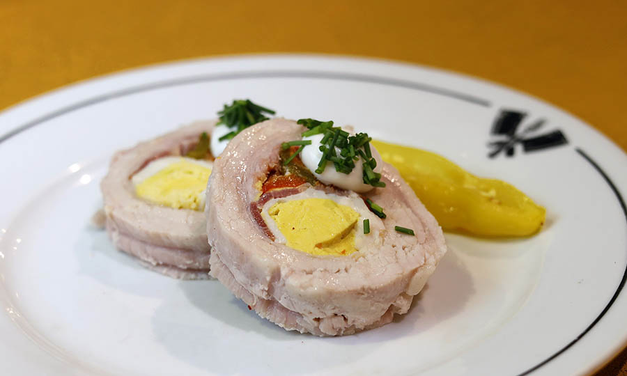 Arrollado relleno