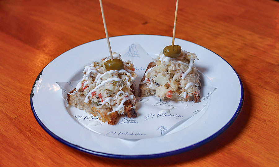 Tapas de Ensaladilla rusa - El Madrileo