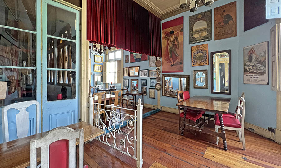 Salones clsicos del primer piso de la casona museo