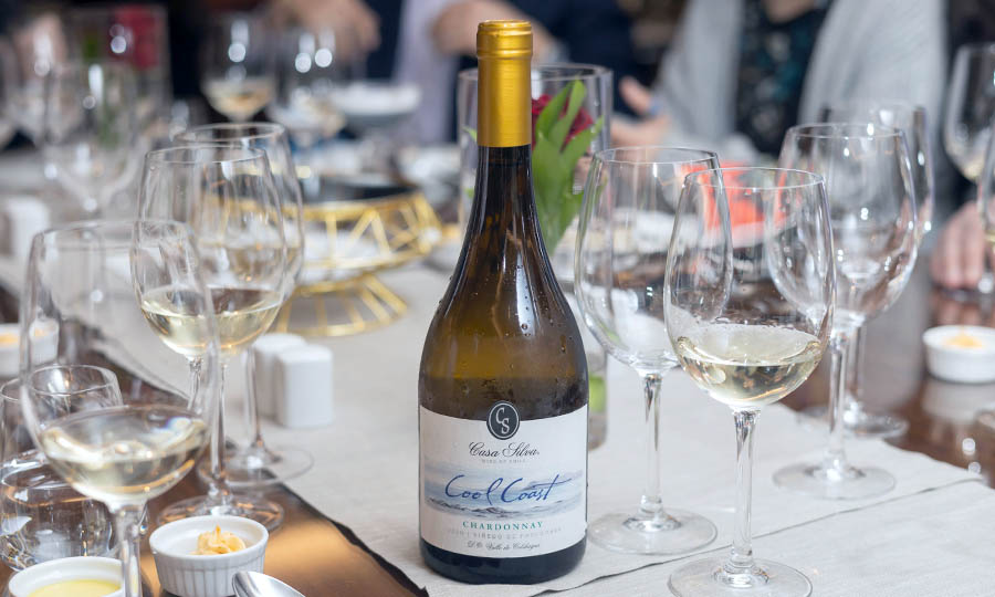 Chardonnay 2020 Cool Coast, Via Casa Silva - Bristol - Hotel Plaza San Francisco