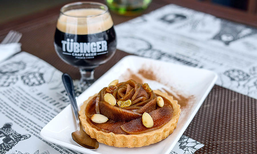 Postre Apple Pie - Taproom Tbinger y Cervecera