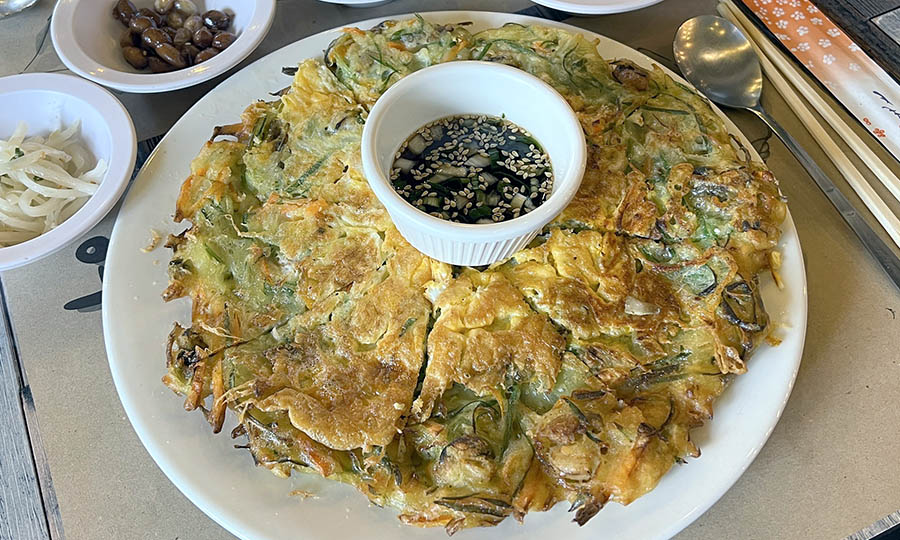Tortilla Haemul payeon de cebolln