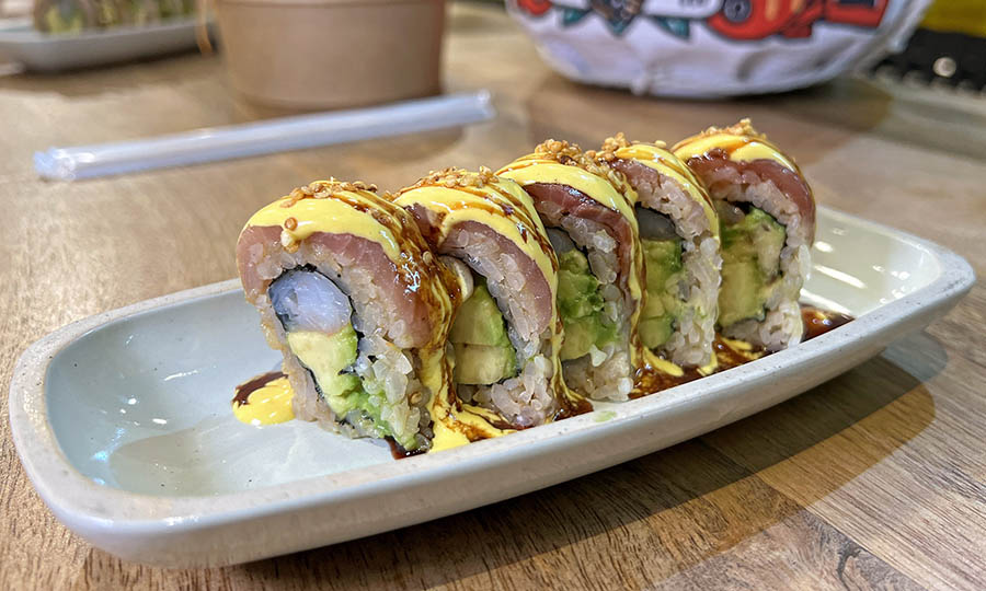 Maki ebi acevichado