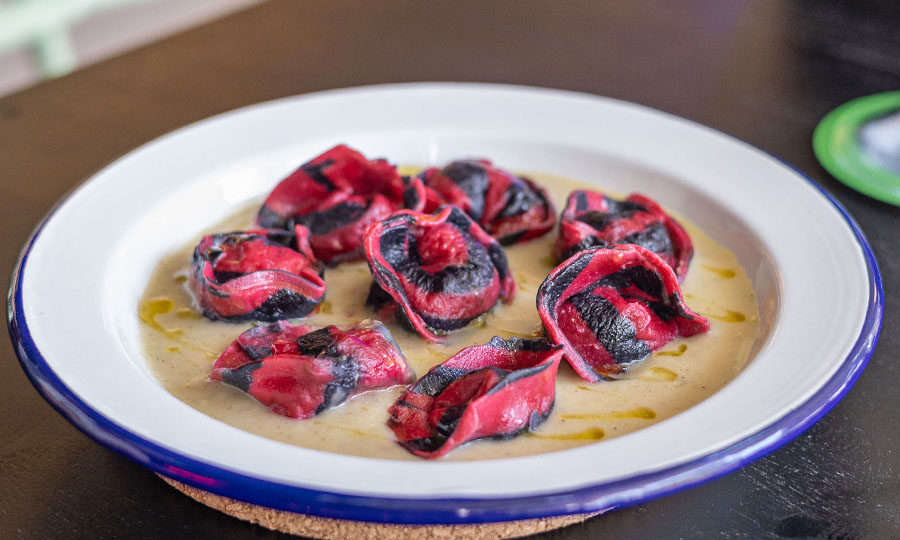 Cappeletti de chupe de jaiba