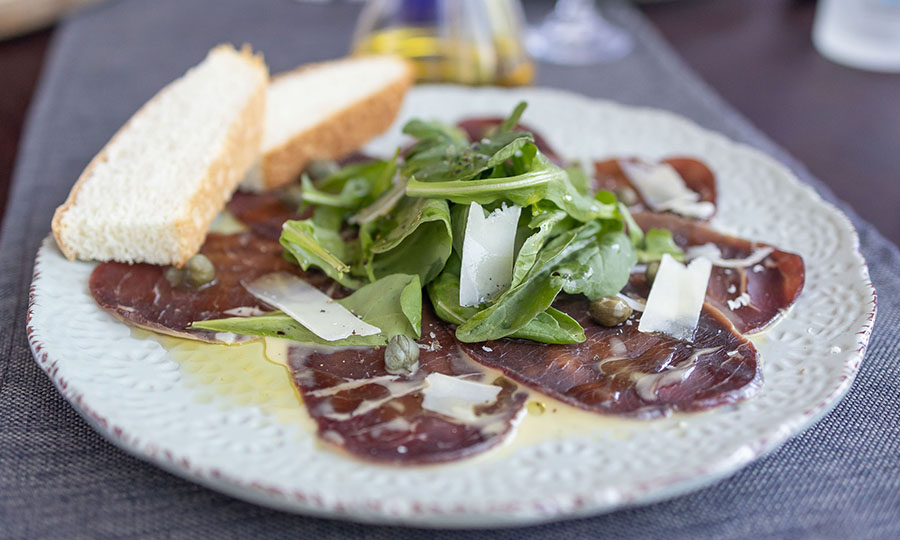 Carpaccio di Bresaola - Casa Giardino