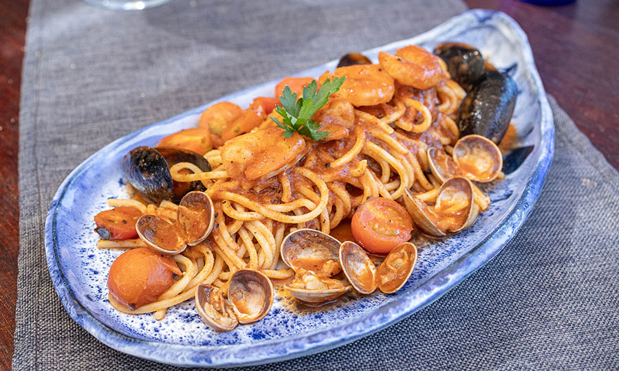 Spaghetti Frutti di Mare - Casa Giardino