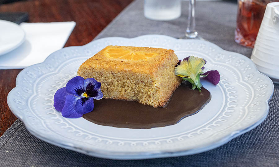 Pastel de polenta al chocolate  - Casa Giardino